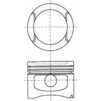 Поршень NURAL 87-501807-10