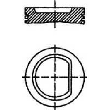 Поршень NURAL 87-502800-00