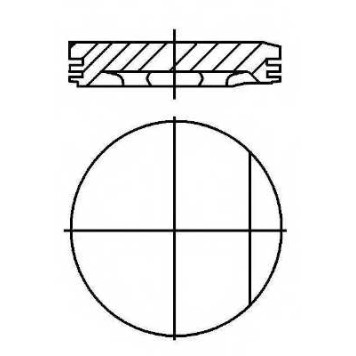 Поршень NURAL 87-502900-00