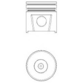 Поршень NURAL 87-521807-20