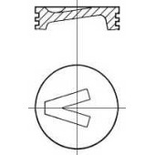 Поршень NURAL 87-704500-00