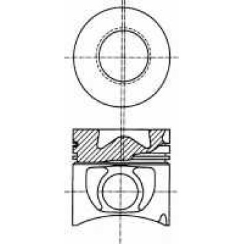 Поршень NURAL 87-740000-00