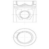 Поршень NURAL 87-743400-30