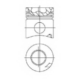 Поршень NURAL 87-783000-30