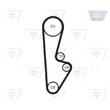 Ремень ГРМ OPTIBELT HR 58108 x 24 mm / ZRK 1119-1