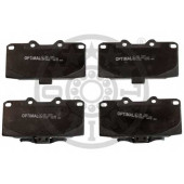 Колодки тормозные дисковые передний для SUBARU IMPREZA(GD,GG) <b>OPTIMAL 12411</b>