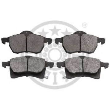 Колодки тормозные дисковые передний для OPEL ASTRA(F07#, F08#, F35#, F48#, F67, F69#, F70), ZAFIRA(F75#) <b>OPTIMAL 10288 / 23057</b>-1