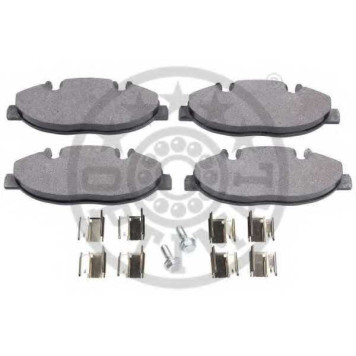 Колодки тормозные дисковые передний для MERCEDES VIANO(W639), VITO(W639) <b>OPTIMAL 12341 / 24007</b>-1