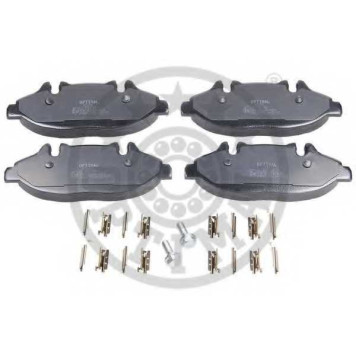 Колодки тормозные дисковые передний для MERCEDES VIANO(W639), VITO(W639) <b>OPTIMAL 12341 / 24007</b>