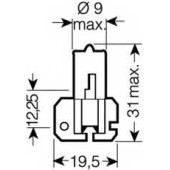 Лампа накаливания H2 24В 70Вт OSRAM 64175