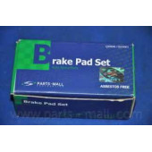 Колодки тормозные дисковые задний для HYUNDAI GETZ(TB), MATRIX(FC), SANTA FE(SM), SONATA(EF,NF), TUCSON(JM), XG(XG) / KIA MAGENTIS(MG) <b>PARTS-MALL PKA-009</b>