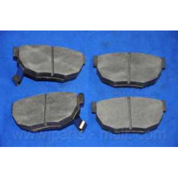 Колодки тормозные дисковые задний/передний для HYUNDAI COUPE(GK,RD) / KIA CERATO(LD) <b>PARTS-MALL PKA-012</b>-2