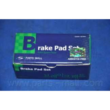 Колодки тормозные дисковые передний для HYUNDAI ATOS(MX) <b>PARTS-MALL PKA-014</b>