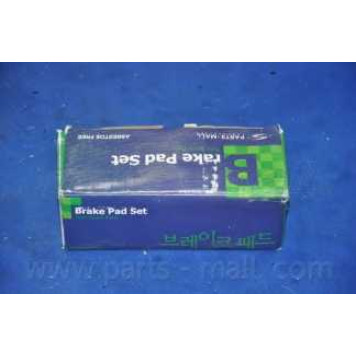 Колодки тормозные дисковые передний для HYUNDAI TERRACAN(HP) <b>PARTS-MALL PKA-015</b>