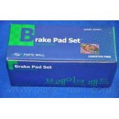 Колодки тормозные дисковые передний для HYUNDAI EQUUS / CENTENNIAL, SANTA FE(SM), TRAJET(FO) <b>PARTS-MALL PKA-016</b>