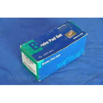 Колодки тормозные дисковые передний <b>PARTS-MALL PKA-020</b>