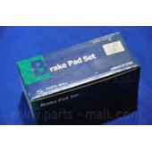 Колодки тормозные дисковые передний для HYUNDAI ELANTRA(XD), MATRIX(FC) / KIA CERATO(LD) <b>PARTS-MALL PKA-021</b>