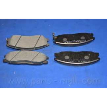 Колодки тормозные дисковые передний для HYUNDAI H-1 <b>PARTS-MALL PKA-023</b>-1