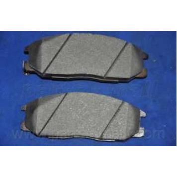 Колодки тормозные дисковые передний для SSANGYONG ACTYON SPORTS(QJ), ACTYON, KYRON, REXTON(GAB#) <b>PARTS-MALL PKA-027</b>-2
