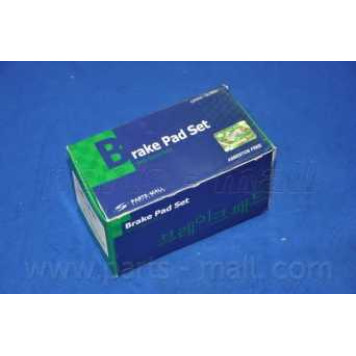 Колодки тормозные дисковые PARTS-MALL PKA-028
