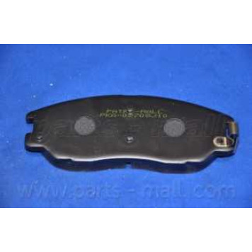 Колодки тормозные дисковые передний для HYUNDAI EQUUS / CENTENNIAL, TERRACAN(HP), TRAJET(FO), XG(XG) <b>PARTS-MALL PKA-031</b>-4