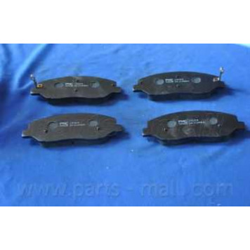 Колодки тормозные дисковые передний для HYUNDAI EQUUS / CENTENNIAL, GENESIS(BH), SANTA FE(DM) <b>PARTS-MALL PKA-035</b>-1