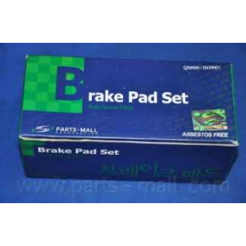 Колодки тормозные дисковые передний <b>PARTS-MALL PKA-036</b>