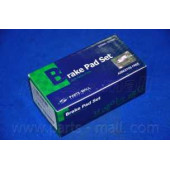 Колодки тормозные дисковые задний <b>PARTS-MALL PKA-037</b>