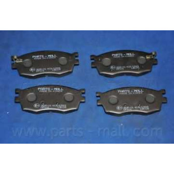 Колодки тормозные дисковые передний <b>PARTS-MALL PKA-E28</b>-1