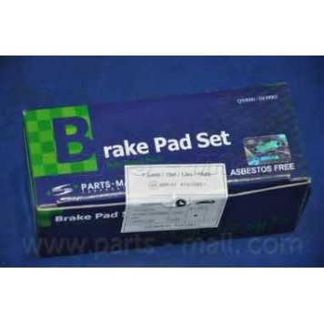 Колодки тормозные дисковые передний <b>PARTS-MALL PKA-E28</b>