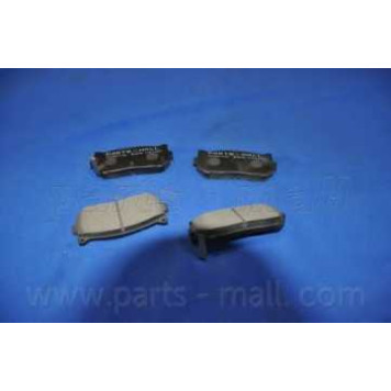 Колодки тормозные дисковые задний для KIA CLARUS(K9A) <b>PARTS-MALL PKB-008</b>