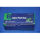 Колодки тормозные дисковые передний <b>PARTS-MALL PKB-015</b>