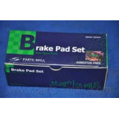 Колодки тормозные дисковые передний для KIA RIO(DC#) <b>PARTS-MALL PKB-017</b>