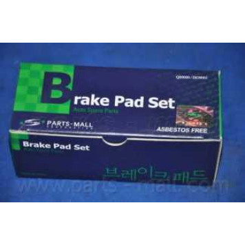 Колодки тормозные дисковые передний для KIA RIO(DC#) <b>PARTS-MALL PKB-017</b>