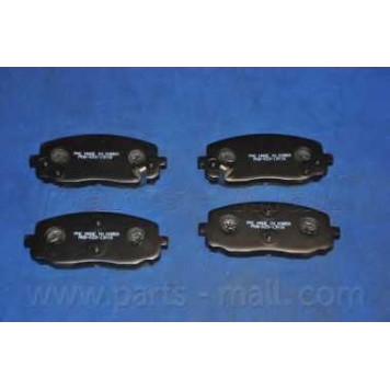 Колодки тормозные дисковые передний для KIA PICANTO(BA) <b>PARTS-MALL PKB-023</b>-1