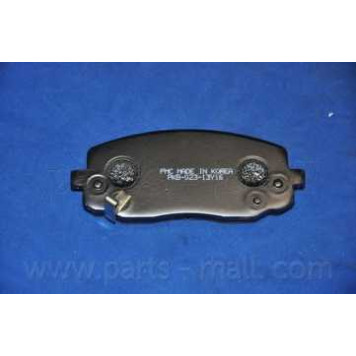 Колодки тормозные дисковые передний для KIA PICANTO(BA) <b>PARTS-MALL PKB-023</b>-3