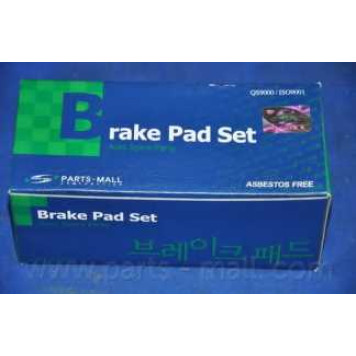 Колодки тормозные дисковые передний для KIA CERATO(LD) <b>PARTS-MALL PKB-028</b>