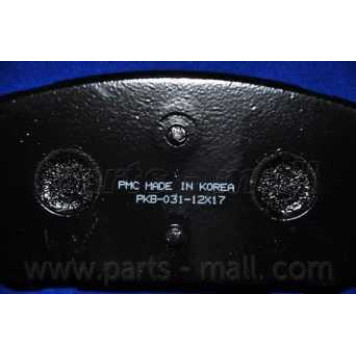 Колодки тормозные дисковые передний для KIA CARNIVAL / GRAND CARNIVAL(VQ) <b>PARTS-MALL PKB-031</b>-3