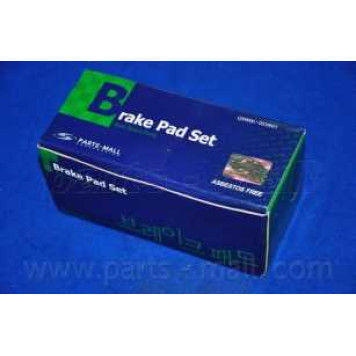 Колодки тормозные дисковые передний для KIA CARNIVAL / GRAND CARNIVAL(VQ) <b>PARTS-MALL PKB-031</b>