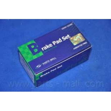Колодки тормозные дисковые задний для KIA CARENS(UN) <b>PARTS-MALL PKB-034</b>