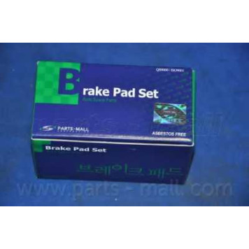 Колодки тормозные дисковые передний для HYUNDAI i30(FD) / KIA CEED(ED,JD), CERATO(TD) <b>PARTS-MALL PKB-035</b>