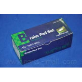 Колодки тормозные дисковые передний для KIA OPTIMA <b>PARTS-MALL PKB-036</b>