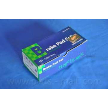 Колодки тормозные дисковые задний для KIA OPTIMA, RIO(UB) <b>PARTS-MALL PKB-037</b>