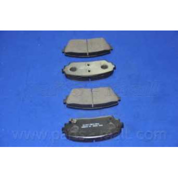 Колодки тормозные дисковые передний для KIA PICANTO(TA) <b>PARTS-MALL PKB-038</b>-1