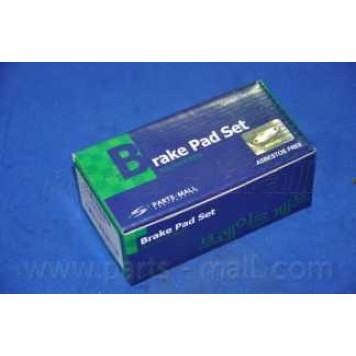 Колодки тормозные дисковые передний для KIA PICANTO(TA) <b>PARTS-MALL PKB-038</b>