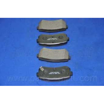 Колодки тормозные дисковые задний для KIA PICANTO(TA) <b>PARTS-MALL PKB-039</b>-1