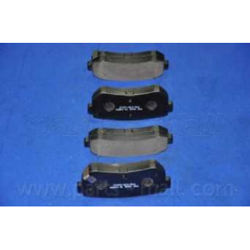 Колодки тормозные дисковые задний для KIA PICANTO(TA) <b>PARTS-MALL PKB-039</b>-2