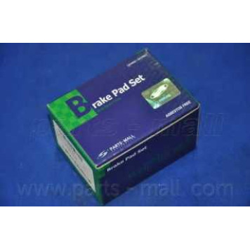 Колодки тормозные дисковые задний для KIA PICANTO(TA) <b>PARTS-MALL PKB-039</b>