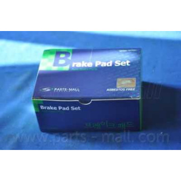 Колодки тормозные дисковые PARTS-MALL PKC-023