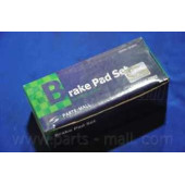 Колодки тормозные дисковые передний <b>PARTS-MALL PKC-027</b>